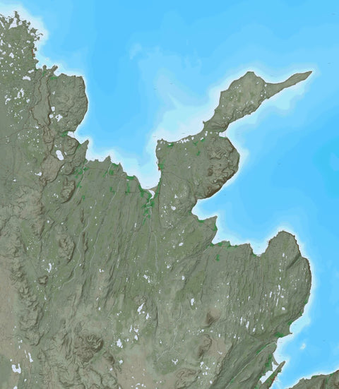 Ískort.is Ískort 2024 - 1:50.000 - Langanes digital map