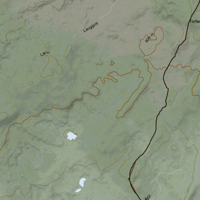 Ískort.is Ískort 2024 - 1:50.000 - Langjökull digital map