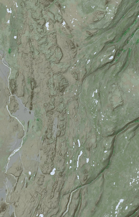 Ískort.is Ískort 2024 - 1:50.000 - Möðrudalsöræfi digital map