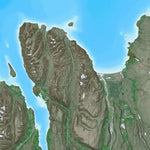 Ískort.is Ískort 2024 - 1:50.000 - Skjálfandaflói digital map