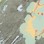 Ískort.is Ískort 2024 - 1:50.000 - Tungnárjökull digital map