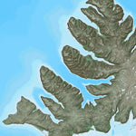 Ískort.is Ískort 2024 - 1:50.000 - Vestfirðir digital map