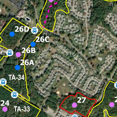 Fort Lee - Cantonment Area Hunting Map 2025-2026 Preview 2
