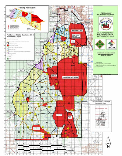 Fort Carson Recreation Map Preview 1