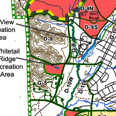Fort McCoy Recreation Map Preview 2