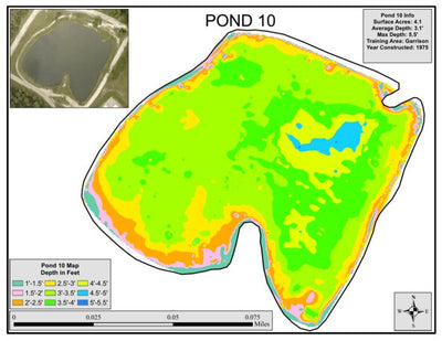 iSportsman Fort Stewart Pond 10 Engineer's Pond digital map