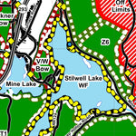 West Point Deer Hunting Map with Antler Point Restrictions Preview 3