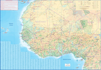 ITMB Publishing Ltd. Africa West 1:4,800,000 (ITMB) digital map