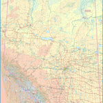 ITMB Publishing Ltd. Alberta 1 : 1,000,000 - ITMB digital map