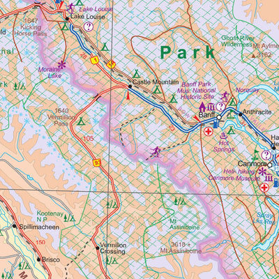 ITMB Publishing Ltd. Alberta 1 : 1,000,000 - ITMB digital map