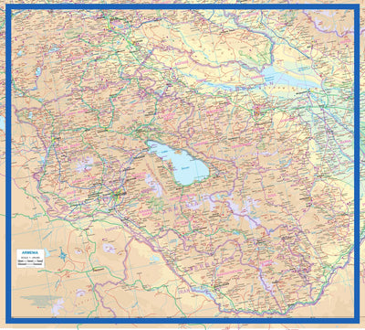 Armenia (Caucasus) 1 : 450,000 - ITMB Preview 1