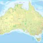 ITMB Publishing Ltd. Australia 1:1,900,000 - ITMB digital map