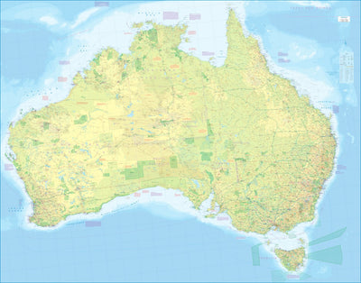 ITMB Publishing Ltd. Australia 1:1,900,000 - ITMB digital map
