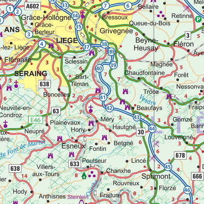 ITMB Publishing Ltd. Belgium 1:250,000 - ITMB digital map