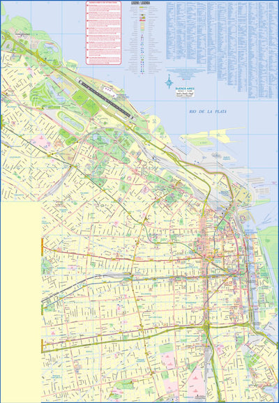 ITMB Publishing Ltd. Buenos Aires, Argentina 1:12,500 - ITMB digital map