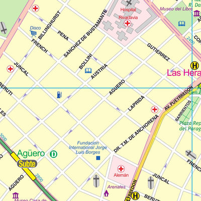 ITMB Publishing Ltd. Buenos Aires, Argentina 1:12,500 - ITMB digital map