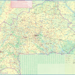 ITMB Publishing Ltd. Burkina Faso 1:950,000 (ITMB) digital map
