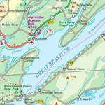 ITMB Publishing Ltd. Cape Breton Island, Nova Scotia 1:530,000 - ITMB digital map