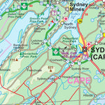 ITMB Publishing Ltd. Cape Breton Island, Nova Scotia 1:530,000 - ITMB digital map