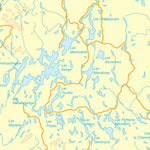 ITMB Publishing Ltd. Central Quebec, Canada 1:1,100,000 - ITMB digital map