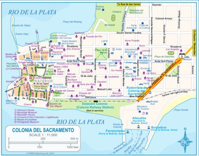 Colonia del Sacramento (Uruguay) - 1:11,000 - ITMB Preview 1