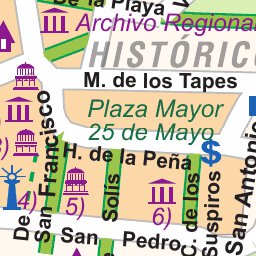 Colonia del Sacramento (Uruguay) - 1:11,000 - ITMB Preview 3