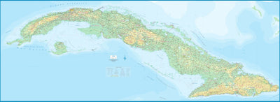 ITMB Publishing Ltd. Cuba 1: 420,000 - ITMB digital map
