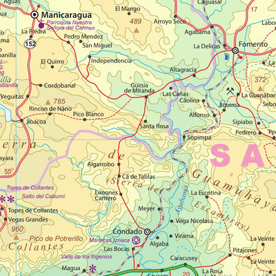 ITMB Publishing Ltd. Cuba 1: 420,000 - ITMB digital map