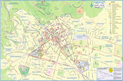 ITMB Publishing Ltd. Cuzco 1 : 9,000 - ITMB digital map