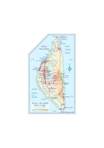 Eua Island (Tonga) 1:129,000 - ITMB Preview 1