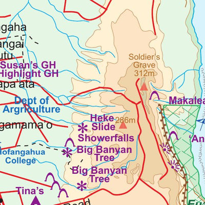 Eua Island (Tonga) 1:129,000 - ITMB Preview 2