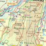 ITMB Publishing Ltd. France South East Rail & Bike 1:600,000 (ITMB) digital map