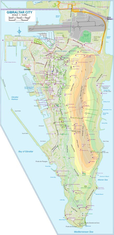Gibraltar City 1:10,000 - ITMB Preview 1