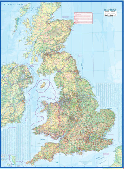 Great Britain 1:720,000 - ITMB Preview 1