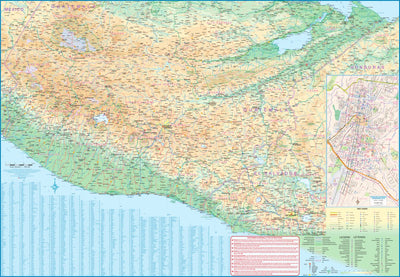 ITMB Publishing Ltd. Guatemala South 1 : 460,000 - ITMB digital map