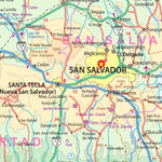 ITMB Publishing Ltd. Guatemala South 1 : 460,000 - ITMB digital map