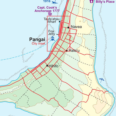 Ha'apai Island group (Tonga) 1:50,000 - ITMB Preview 3