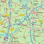 ITMB Publishing Ltd. Hauts-de-France (France) 1:600,000 (ITMB) digital map