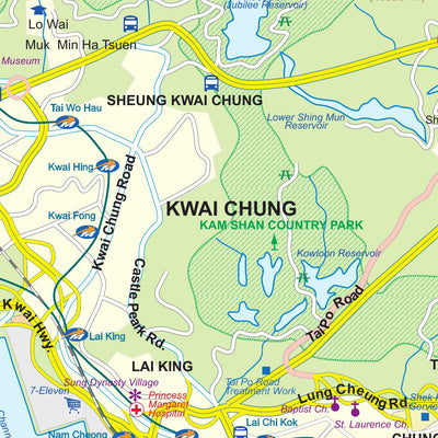 ITMB Publishing Ltd. Hong Kong Region 1:60,000 - ITMB digital map