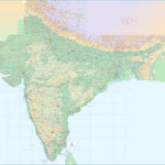 ITMB Publishing Ltd. India 1:1,300,000 - ITMB digital map