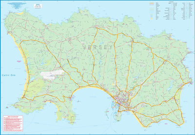 ITMB Publishing Ltd. Jersey 1 : 18,000 - ITMB digital map