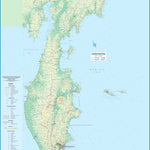 ITMB Publishing Ltd. Kamchatka Peninsula, Russia 1: 1,700,000 - ITMB digital map