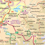 ITMB Publishing Ltd. Kyrgyzstan 1:1,100,000 - ITMB digital map