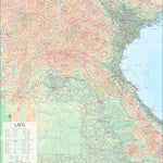 ITMB Publishing Ltd. Laos 1:900,000 - ITMB digital map