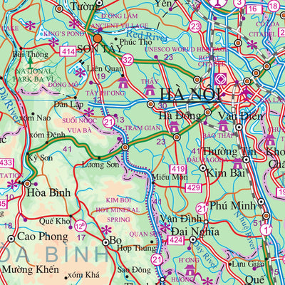 ITMB Publishing Ltd. Laos 1:900,000 - ITMB digital map