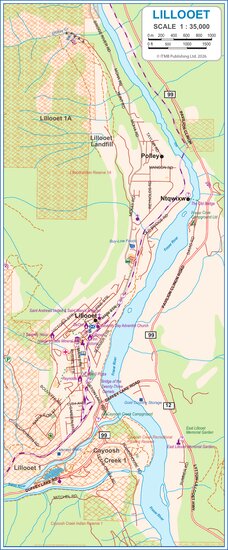 Lillooet (British Columbia) 1:35,000 - ITMB Preview 1