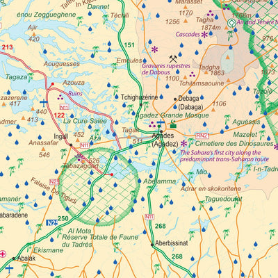 ITMB Publishing Ltd. Niger 1:4,800,000 (ITMB) digital map