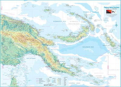 ITMB Publishing Ltd. Papua New Guinea 1: 2,000,000 - ITMB digital map
