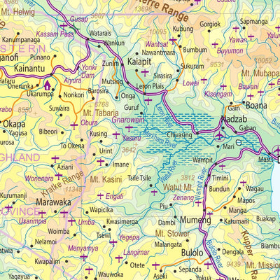 ITMB Publishing Ltd. Papua New Guinea 1: 2,000,000 - ITMB digital map