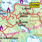 ITMB Publishing Ltd. Saint Barthelemy - ITMB digital map